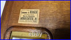 RARE Antique GERMANUS & NERGER Detektiv Cash Register WWI Era Early 1900s