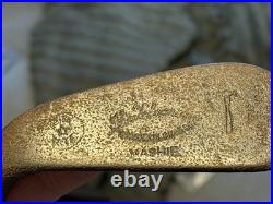 RARE Antique Left Handed Wilsonian Aim-Rite Mashie Hickory Golf Club Early 1920s