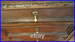 RARE Antique Oak Late 17th/Early 18th Century English Chest of Drawers