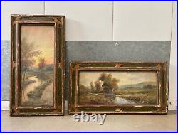 RARE Antique Old Early California Landscape Paintings, Stanley RUBENS 1910s