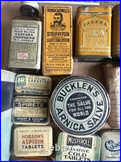 RARE Antique Pharmaceuticals From Early 1900s and Earlier NIB & Slightly Used