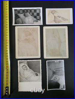 RARE Antique Post-Mortem Photographs Lot (6) 19th / Early 20th Century