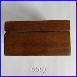 RARE Antique Russian Wooden Box Sergiev Posad Early 20th Century Russian Style