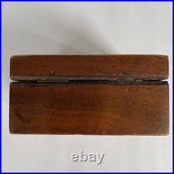 RARE Antique Russian Wooden Box Sergiev Posad Early 20th Century Russian Style