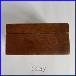 RARE Antique Russian Wooden Box Sergiev Posad Early 20th Century Russian Style