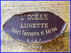 RARE! Antique Sport Goggles for Early Aviation Pilot or motorcycle Rider