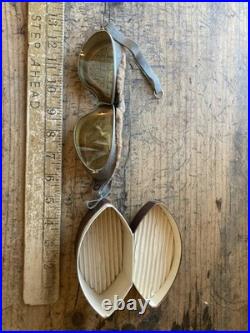 RARE! Antique Sport Goggles for Early Aviation Pilot or motorcycle Rider