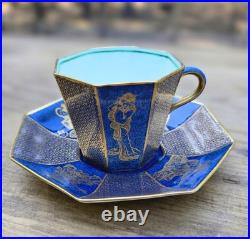 RARE Antique Wedgwood Tea Cup and Saucer early 1900s