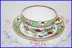 RARE Antique c1800 Minton China Tea Set early Cuckoo pattern 9652 Cup + Saucer