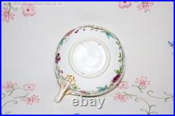RARE Antique c1800 Minton China Tea Set early Cuckoo pattern 9652 Cup + Saucer