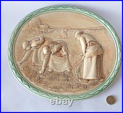 RARE. BESWICK THE GLEANERS PLAQUE No 507 Issued 1937-1940