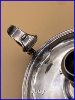 RARE BOWLES NASH 1721 GEORGE I SOLID SILVER CHAMBERSTICK, LONDON 223.8g