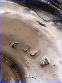 RARE BOWLES NASH 1721 GEORGE I SOLID SILVER CHAMBERSTICK, LONDON 223.8g