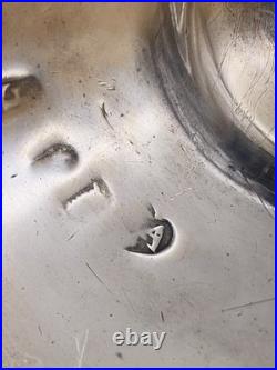 RARE BOWLES NASH 1721 GEORGE I SOLID SILVER CHAMBERSTICK, LONDON 223.8g