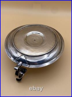 RARE BOWLES NASH 1721 GEORGE I SOLID SILVER CHAMBERSTICK, LONDON 223.8g