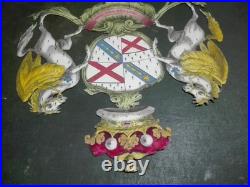 RARE EARLY 19th CENTURY ENGRAVING MARQUESS OF LANSDOWNE COAT OF ARMS