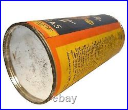 RARE EARLY 20TH C AMERICAN VINT'DR HESS INSTANT LOUSE KILLER' TIN CAN, WithLABEL