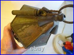RARE EARLY ANTIQUE PRIMITIVE Hanging Cage Candle Lantern NICE EARLY PRIMITIVE