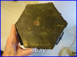 RARE EARLY ANTIQUE PRIMITIVE Hanging Cage Candle Lantern NICE EARLY PRIMITIVE
