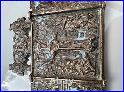 RARE EARLY ANTIQUE RUSSIAN IKON ICON GREEK ORTHODOX 17thC INFO WELCOME RARE EARLY ANTIQUE RUSSIAN IKON ICON GREEK ORTHODOX 17thC INFO WELCOME