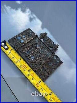 RARE EARLY ANTIQUE RUSSIAN IKON ICON GREEK ORTHODOX 17thC INFO WELCOME RARE EARLY ANTIQUE RUSSIAN IKON ICON GREEK ORTHODOX 17thC INFO WELCOME