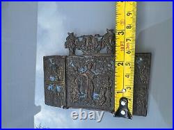 RARE EARLY ANTIQUE RUSSIAN IKON ICON GREEK ORTHODOX 17thC INFO WELCOME RARE EARLY ANTIQUE RUSSIAN IKON ICON GREEK ORTHODOX 17thC INFO WELCOME