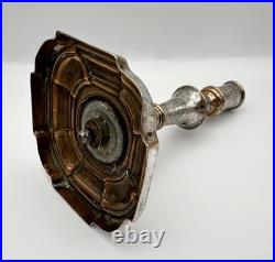 RARE EARLY TAPERSTICK OLD SHEFFIELD PLATE GEORGE II 1750's POSSIBLY BY HANCOCK