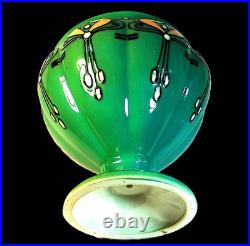 RARE & EARLY WOOD & Sons ALERS WARES HAND TUBELINED VASE by FREDERIC RHEAD