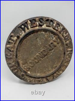 RARE Early Antique (1835-1880) Great Western Railway Cast Iron Boundary Marker