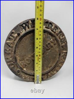 RARE Early Antique (1835-1880) Great Western Railway Cast Iron Boundary Marker