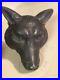 RARE_Early_Antique_Cast_Iron_Fox_Coyote_Wolf_Head_Beer_Fountain_Water_Tap_01_pob