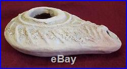 RARE Early EGYPTIAN 1st Century BC Clay ARTIFACT ANCIENT OIL LAMP Antiquities