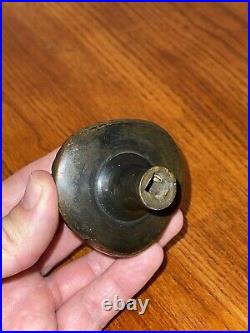 RARE Early Original Heavy Bronze Egyptian Doorknob