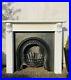 RARE_Early_Victorian_High_Quality_Cast_Iron_Insert_Fireplace_Wooden_Surround_01_qs