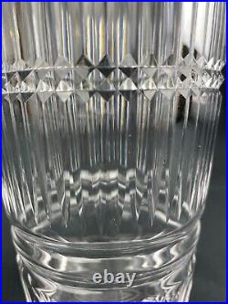 RARE FIND GEORGIAN Cut Glass c. 1810 Faceted Tumbler Vase