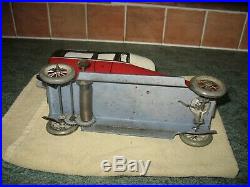 RARE LEHMANN TERRA LIMO CAR EARLY VERSION 1910s TINPLATE GERMANY ANTIQUE TIN TOY