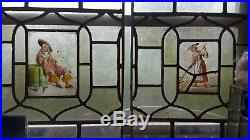 RARE MUSEUM QUALITY EARLY 17th C. FLEMISH STAINED GLASS WINDOW PANEL