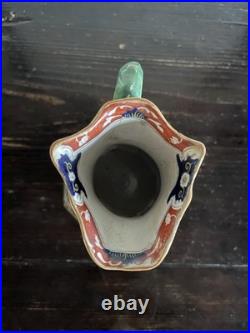 RARE Mason's Ironstone Hydra Jug Bamboo & Basket Early 19th Century C1820 12cm RARE Mason's Ironstone Hydra Jug Bamboo & Basket Early 19th Century C1820 12cm