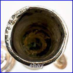 RARE PAIR 10 CANDLESTICKS EARLY PERIOD OLD SHEFFIELD PLATE GEORGE III c1770