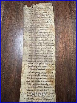 RARE Roman Bible Manuscript Early 12th Century C. 1125 Acts 26 RARE Roman Bible Manuscript Early 12th Century C. 1125 Acts 26