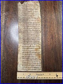 RARE Roman Bible Manuscript Early 12th Century C. 1125 Acts 26 RARE Roman Bible Manuscript Early 12th Century C. 1125 Acts 26
