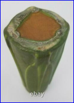 RARE Roseville Early VELMOSS PALM LEAF Cylinder Vase MINT Layaway Available
