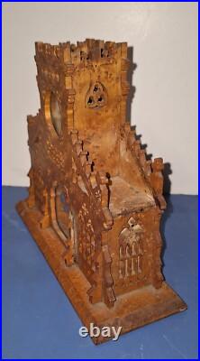 RARE UNUSUAL ANTIQUE EARLY YALE TRAMP ART CLOCK WORKING c. 1880 BIRD'S EYE MAPLE RARE UNUSUAL ANTIQUE EARLY YALE TRAMP ART CLOCK WORKING c. 1880 BIRD'S EYE MAPLE