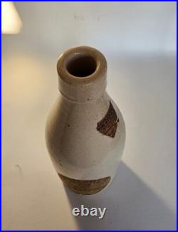 RARE Vtg Antique Early Guinness Stout Stoneware Beer Bottle 1880's Liverpool