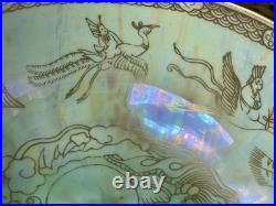 RARE Wedgwood Shine Series Lustreware FuDogs & BaiFuku Bowl Daisy Makeig-Jones