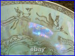 RARE Wedgwood Shine Series Lustreware FuDogs & BaiFuku Bowl Daisy Makeig-Jones