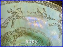 RARE Wedgwood Shine Series Lustreware FuDogs & BaiFuku Bowl Daisy Makeig-Jones
