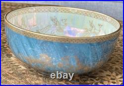 RARE Wedgwood Shine Series Lustreware FuDogs & BaiFuku Bowl Daisy Makeig-Jones
