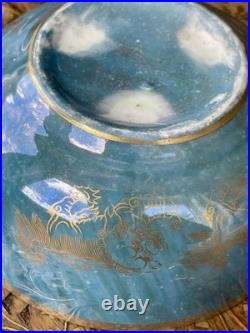 RARE Wedgwood Shine Series Lustreware FuDogs & BaiFuku Bowl Daisy Makeig-Jones