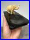 RARE_antique_bakelite_Catalin_ashtray_early_20th_Elephant_figurine_173grams_01_aa